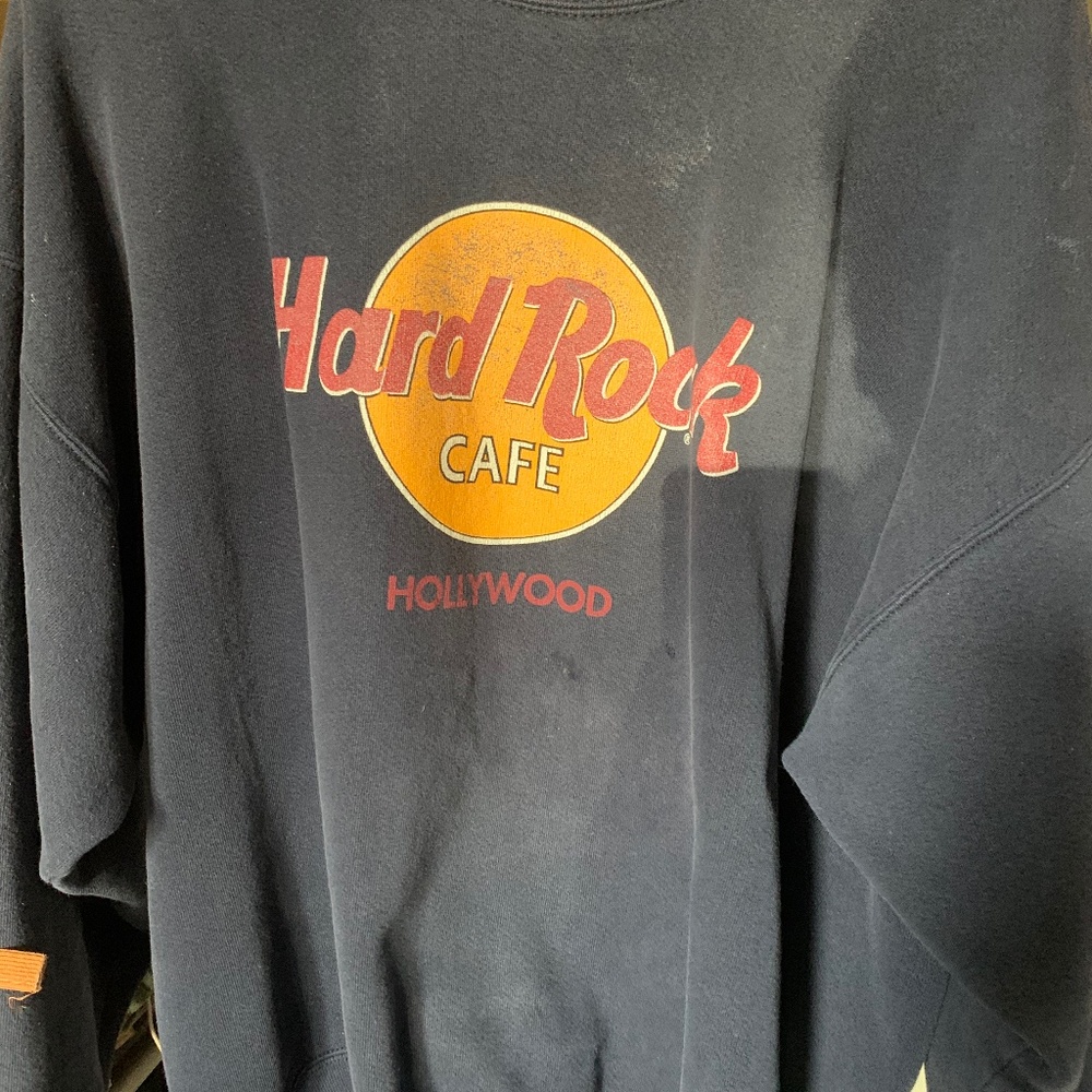 Hard Rock Cafe Hollywood Vintage Sweatshirt
